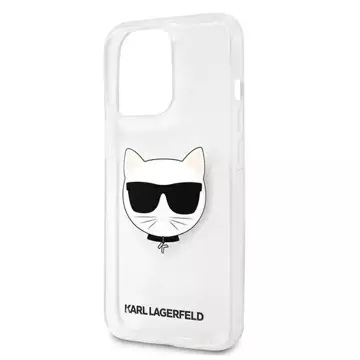 Etui Karl Lagerfeld KLHCP13XCTR pro iPhone 13 Pro Max 6,7" pevné pouzdro Choupette Head