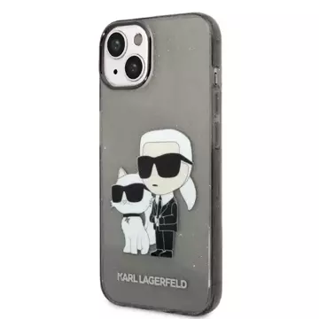 Etui Karl Lagerfeld KLHCP14MHNKCTGK pro iPhone 14 Plus 6,7" pevný obal Gliter Karl