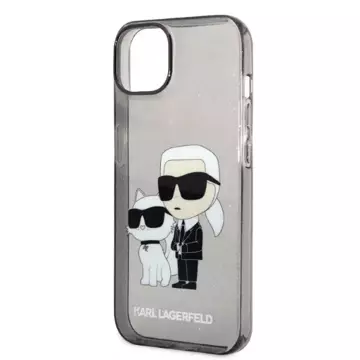 Etui Karl Lagerfeld KLHCP14MHNKCTGK pro iPhone 14 Plus 6,7" pevný obal Gliter Karl