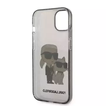 Etui Karl Lagerfeld KLHCP14MHNKCTGK pro iPhone 14 Plus 6,7" pevný obal Gliter Karl