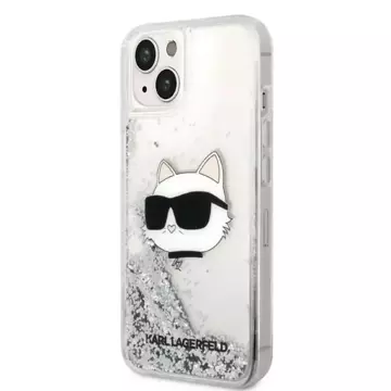 Etui Karl Lagerfeld KLHCP14MLNCHCS pro iPhone 14 Plus 6,7" pevné pouzdro Glitter Choupette Head