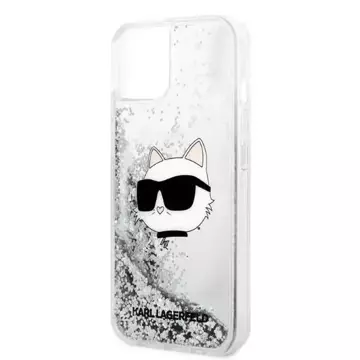 Etui Karl Lagerfeld KLHCP14MLNCHCS pro iPhone 14 Plus 6,7" pevné pouzdro Glitter Choupette Head