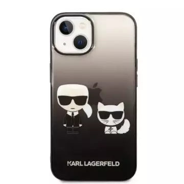 Etui Karl Lagerfeld KLHCP14MTGKCK do Apple iPhone 14 Plus 6,7" pevný obal Gradient Ikonik Karl