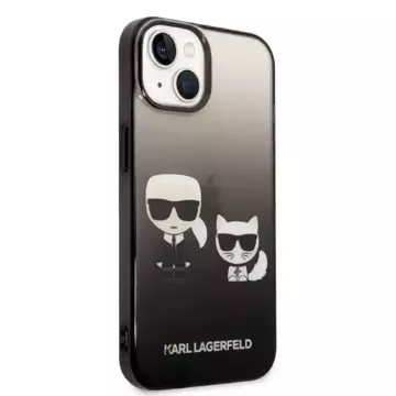 Etui Karl Lagerfeld KLHCP14MTGKCK do Apple iPhone 14 Plus 6,7" pevný obal Gradient Ikonik Karl