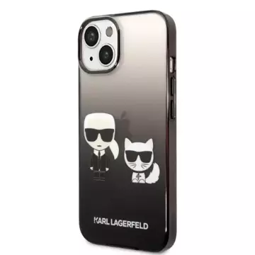 Etui Karl Lagerfeld KLHCP14MTGKCK do Apple iPhone 14 Plus 6,7" pevný obal Gradient Ikonik Karl