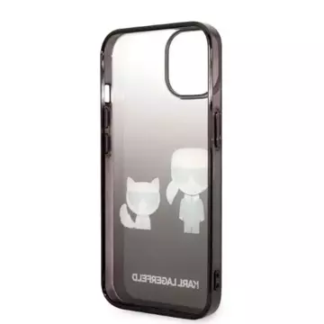 Etui Karl Lagerfeld KLHCP14MTGKCK do Apple iPhone 14 Plus 6,7" pevný obal Gradient Ikonik Karl