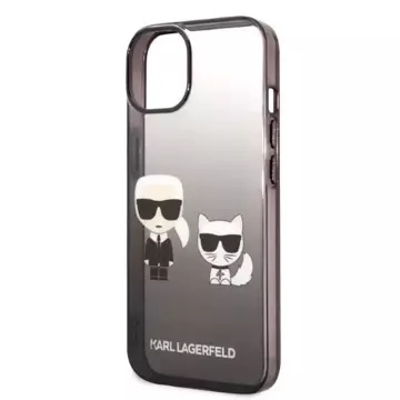 Etui Karl Lagerfeld KLHCP14MTGKCK do Apple iPhone 14 Plus 6,7" pevný obal Gradient Ikonik Karl