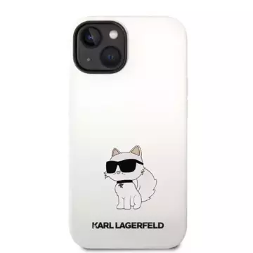 Etui Karl Lagerfeld KLHCP14SSNCHBCH do Apple iPhone 14 6,1" pevný obal silikonová chupette