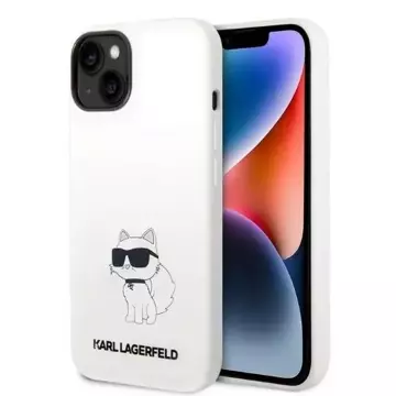 Etui Karl Lagerfeld KLHCP14SSNCHBCH do Apple iPhone 14 6,1" pevný obal silikonová chupette