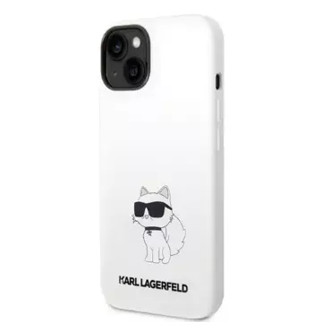 Etui Karl Lagerfeld KLHCP14SSNCHBCH do Apple iPhone 14 6,1" pevný obal silikonová chupette