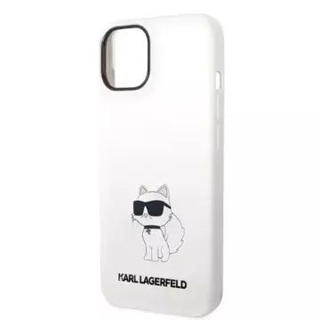 Etui Karl Lagerfeld KLHCP14SSNCHBCH do Apple iPhone 14 6,1" pevný obal silikonová chupette