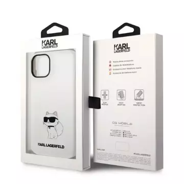 Etui Karl Lagerfeld KLHCP14SSNCHBCH do Apple iPhone 14 6,1" pevný obal silikonová chupette