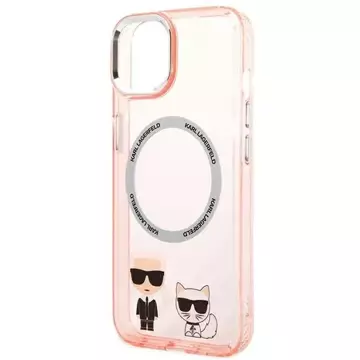 Etui Karl Lagerfeld KLHMP14MHKCP pro iPhone 14 Plus 6,7" pevný obal Karl