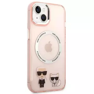 Etui Karl Lagerfeld KLHMP14MHKCP pro iPhone 14 Plus 6,7" pevný obal Karl