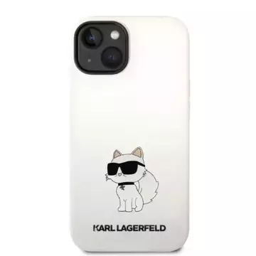 Etui Karl Lagerfeld KLHMP14MSNCHBCH pro iPhone 14 Plus 6,7" pevný obal silikonový Choupette MagSafe