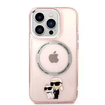 Etui Karl Lagerfeld KLHMP14XHNKCIP pro iPhone 14 Pro Max 6,7" pevný obal Iconic Karl