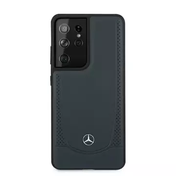 Etui Mercedes MEHCS21LARMNA do Samsung Galaxy S21 Ultra G998 pevné pouzdro Urban Line