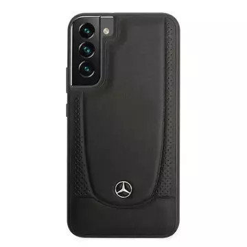 Etui Mercedes MEHCS22MARMBK do Galaxy S22 S906 Leather Urban Line černá/černá