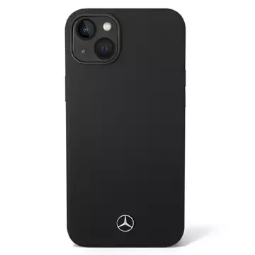 Etui Mercedes MEHMP14SSILBK pro iPhone 14 6,1" pevný obal Silikonová řada Magsafe