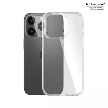 Etui PanzerGlass HardCase pro iPhone 14 Pro 6,1" Antibakteriální vojenská transparentní třída 0402