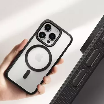 Etui Ringke Fusion Bold Magnetic do MagSafe do iPhone 15 Pro matně černá