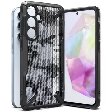 Etui Ringke Fusion X od Samsungu Galaxy A35 5G Camo Black