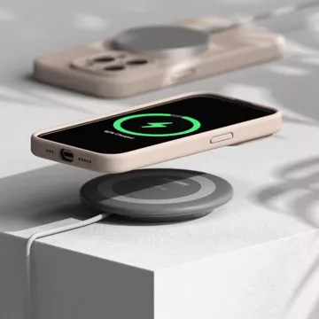 Etui Ringke Silikonový magnetický Magsafe do Apple iPhone 15 Pro Max Pink Sand