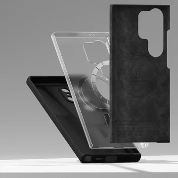 Etui Ringke Silikonový magnetický Magsafe pro Samsung Galaxy S24 Black