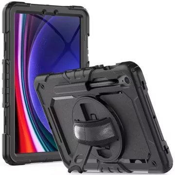 Etui Solid360 do Samsung Galaxy Tab S9 FE 10.9 X510 / X516B černá