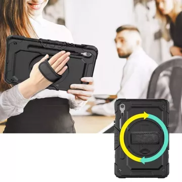 Etui Solid360 do Samsung Galaxy Tab S9 FE 10.9 X510 / X516B černá