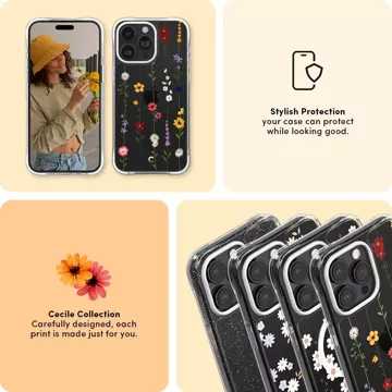 Etui Spigen Cyrill Cecile do Apple iPhone 15 Pro Max Flower Garden