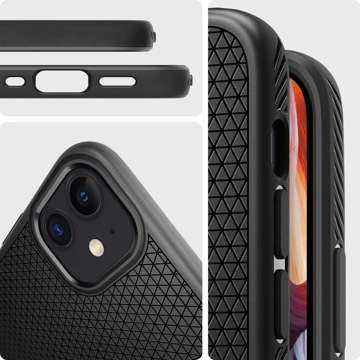 Etui Spigen Liquid Air pro Apple iPhone 12 Mini 5.4 Matte Black