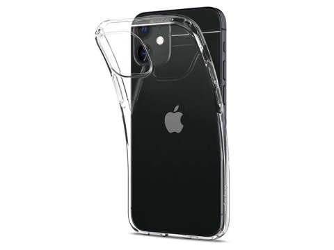 Etui Spigen Liquid Crystal pro Apple iPhone 12 Mini 5.4 Crystal Clear