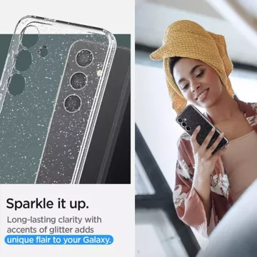 Etui Spigen Liquid Crystal pro Samsung Galaxy S24 Glitter Crystal