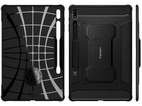 Etui Spigen Rugged Armor Pro pro Samsung Galaxy Tab S7 11.0 T870/T875 černý