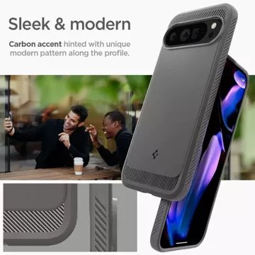 Etui Spigen Rugged Armor do Google Pixel 9 Pro XL Marble Grey