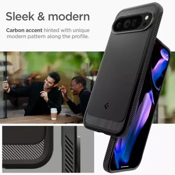 Etui Spigen Rugged Armor do Google Pixel 9 Pro XL Matte Black