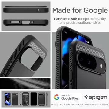 Etui Spigen Rugged Armor pro Google Pixel 9/9 Pro Matte Black