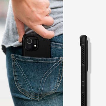 Etui Spigen Rugged Armor pro Xiaomi Mi 11 Matte Black