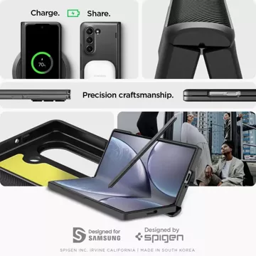 Etui Spigen Slim Armor Pro pro Samsung Galaxy Z Fold 6 Black