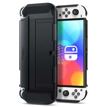 Etui Spigen Thin Fit Case obudowa do Nintendo Switch Oled Black