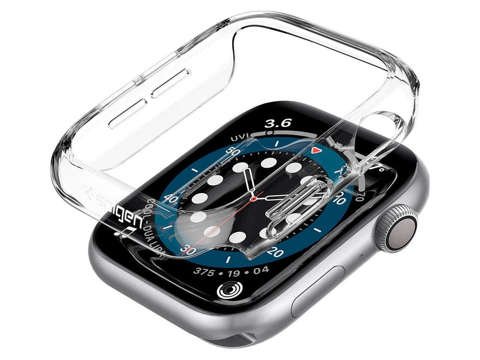 Etui Spigen Thin Fit pro Apple Watch Series 4/5/6/SE 40 mm Crystal Clear