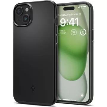 Etui Spigen Thin Fit pro Apple iPhone 15 Plus Black