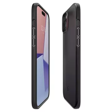 Etui Spigen Thin Fit pro Apple iPhone 15 Plus Black