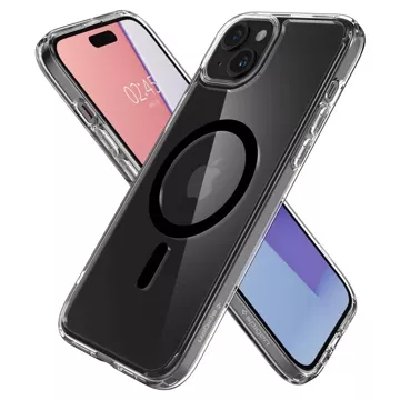 Etui Spigen Ultra Hybrid Mag do MagSafe pro iPhone 15 Plus černá