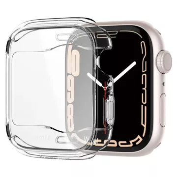 Etui Spigen Ultra Hybrid do Apple Watch 7/8/9 (41 mm) Crystal Clear