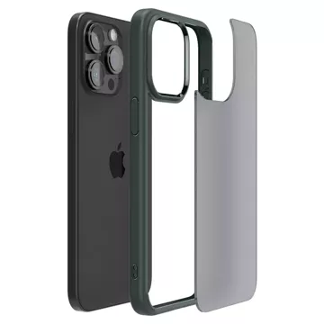 Etui Spigen Ultra Hybrid, mrazově zelená pro iPhone 15 Pro