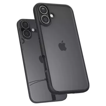 Etui Spigen Ultra Hybrid pro Apple iPhone 16 Plus Matte Black