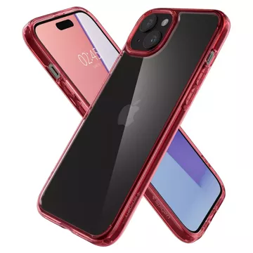 Etui Spigen Ultra Hybrid s Apple iPhone 15 Plus Red Crystal