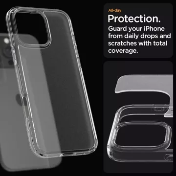 Etui Spigen Ultra Hybrid s Apple iPhone 16 Pro Max Frost Clear